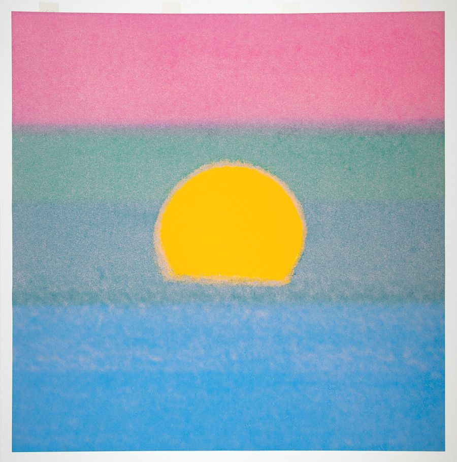 Andy Warhol, Sunset, 1972